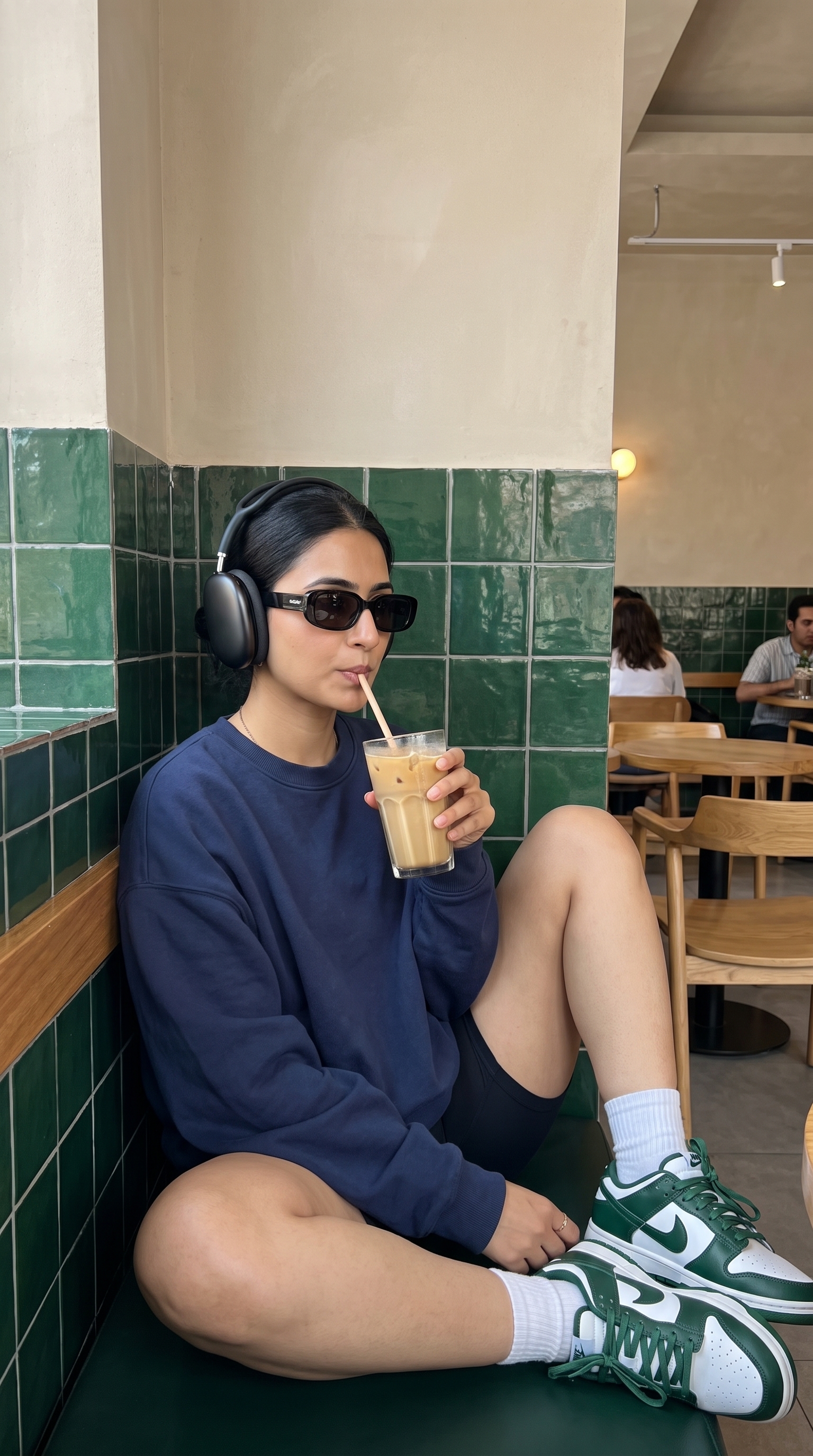 Example output for Green Tile Café Chill