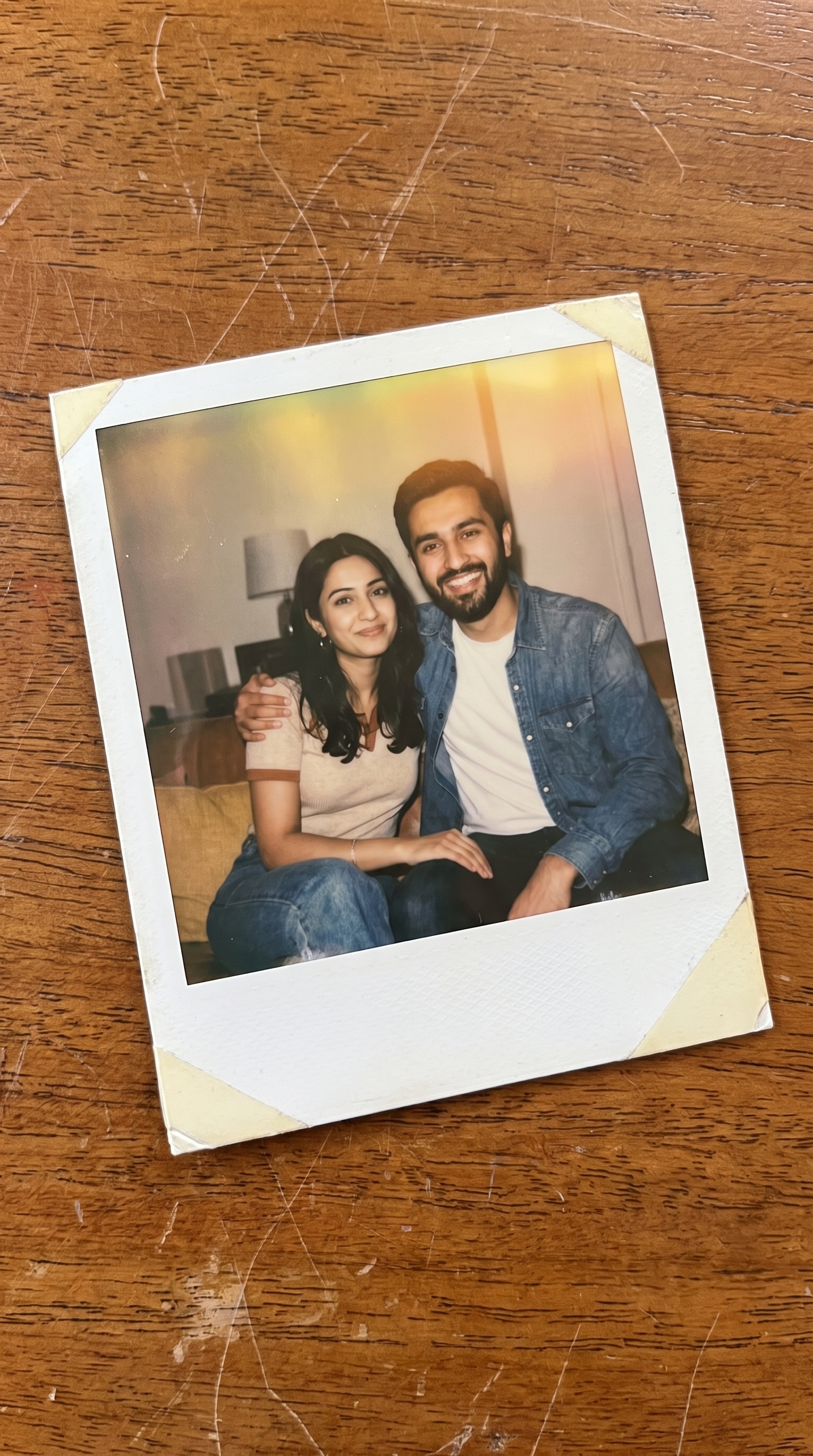Example output for Polaroid Effect