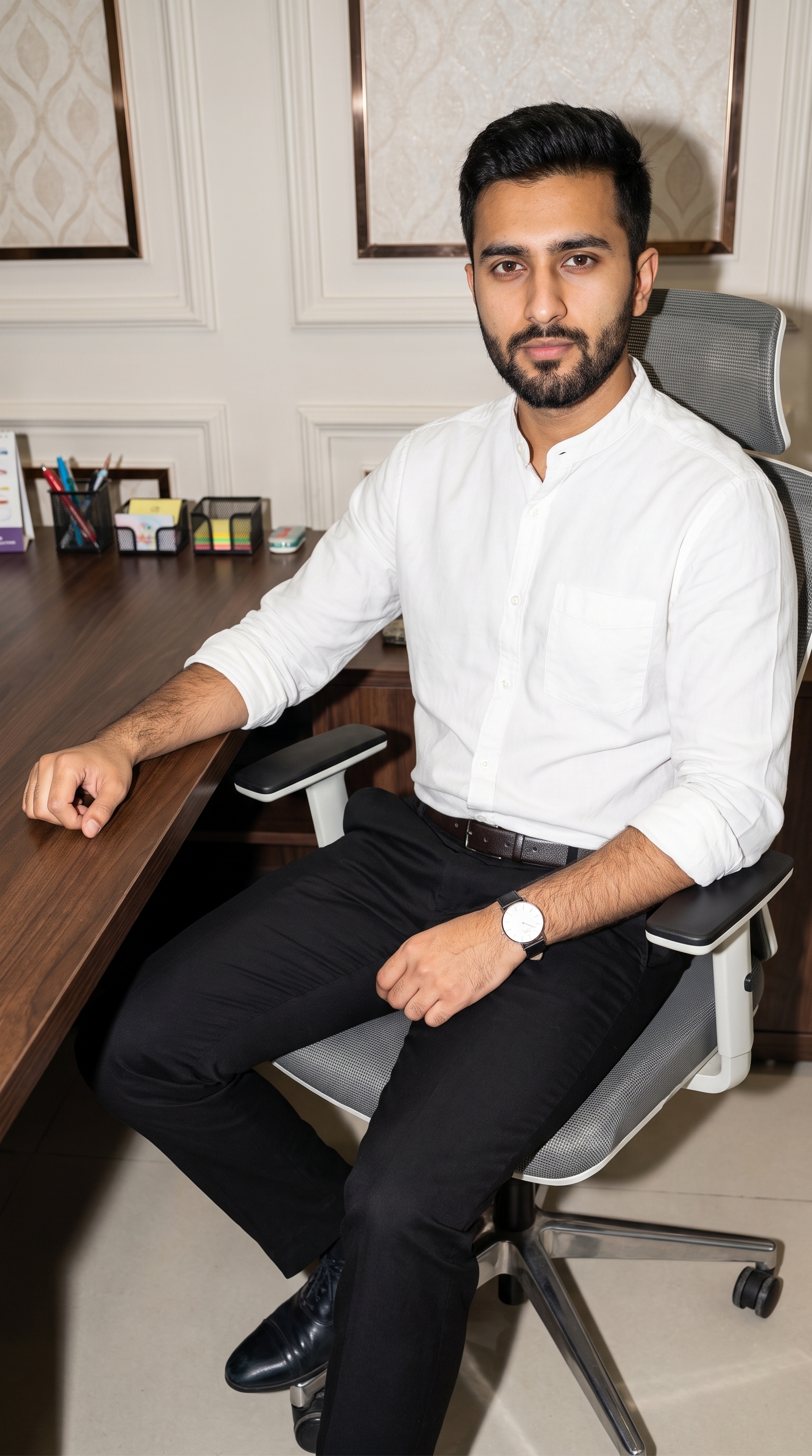 Example output for Stylish Office Look